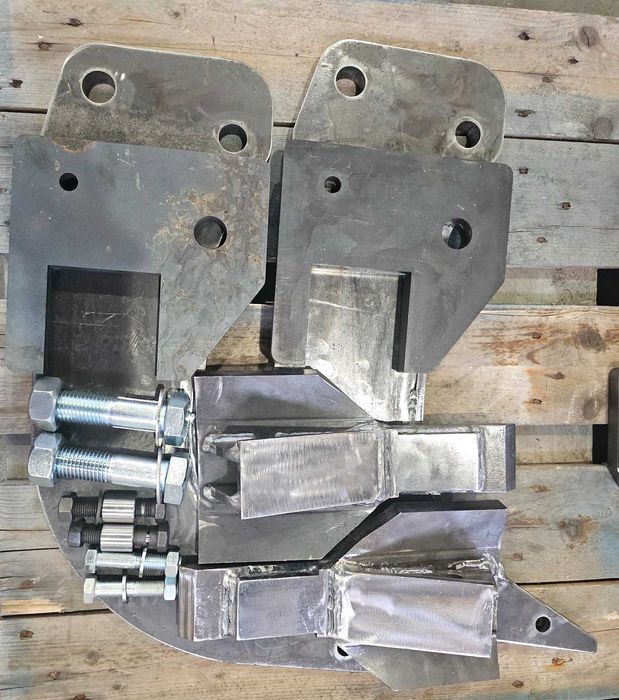 Ząb łapa głębosza 630mm + mocowanie + dłuto + wzmocnienie cały komplet