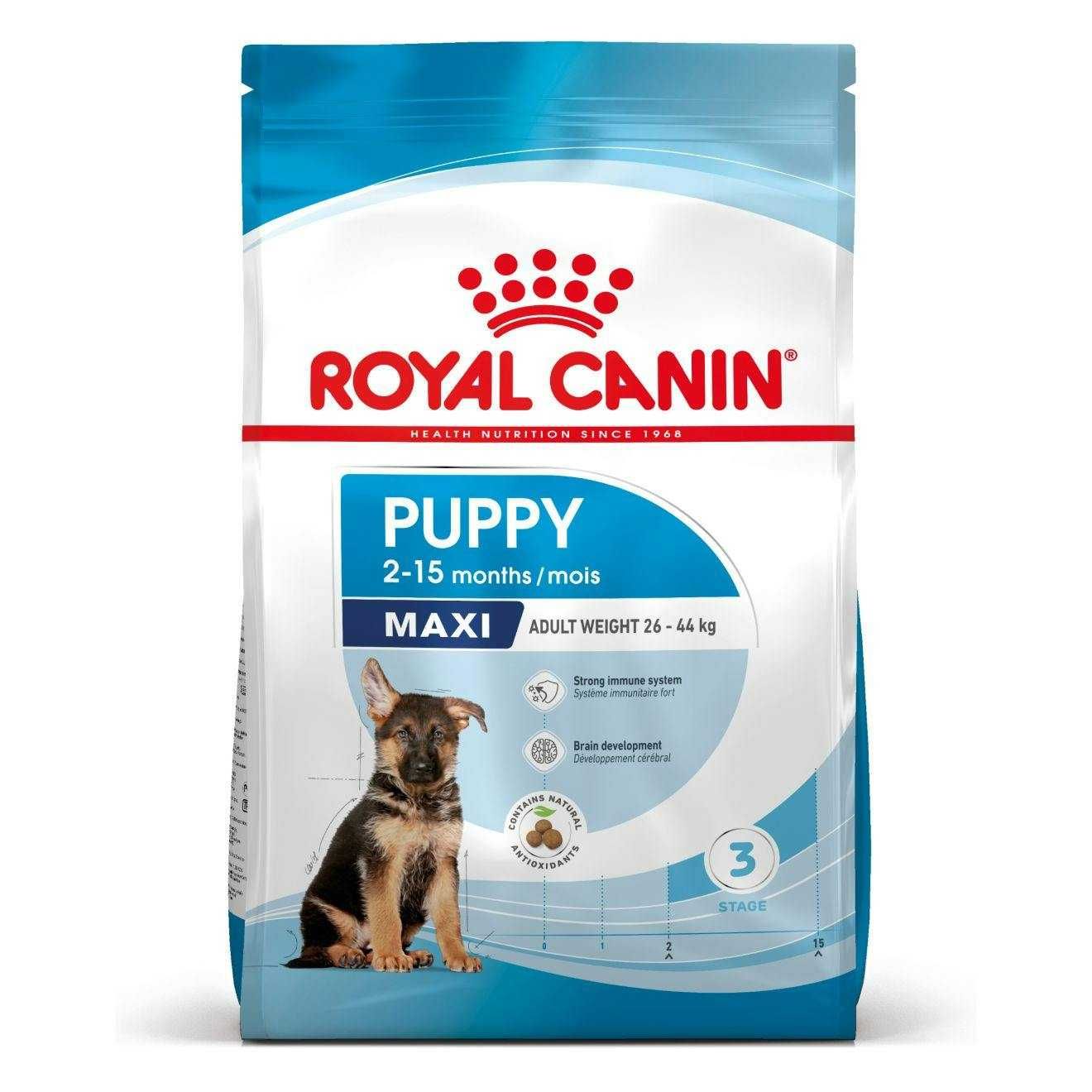 Royal Canin Starter, Puppy, Adult, Mini, Medium, Maxi e Giant 15+5kg