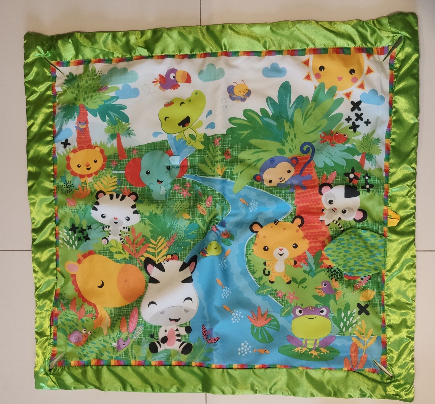 Mata Edukacjna Rainforest Fisher Price DFP08 Przyjaciele Lasu Tropikal
