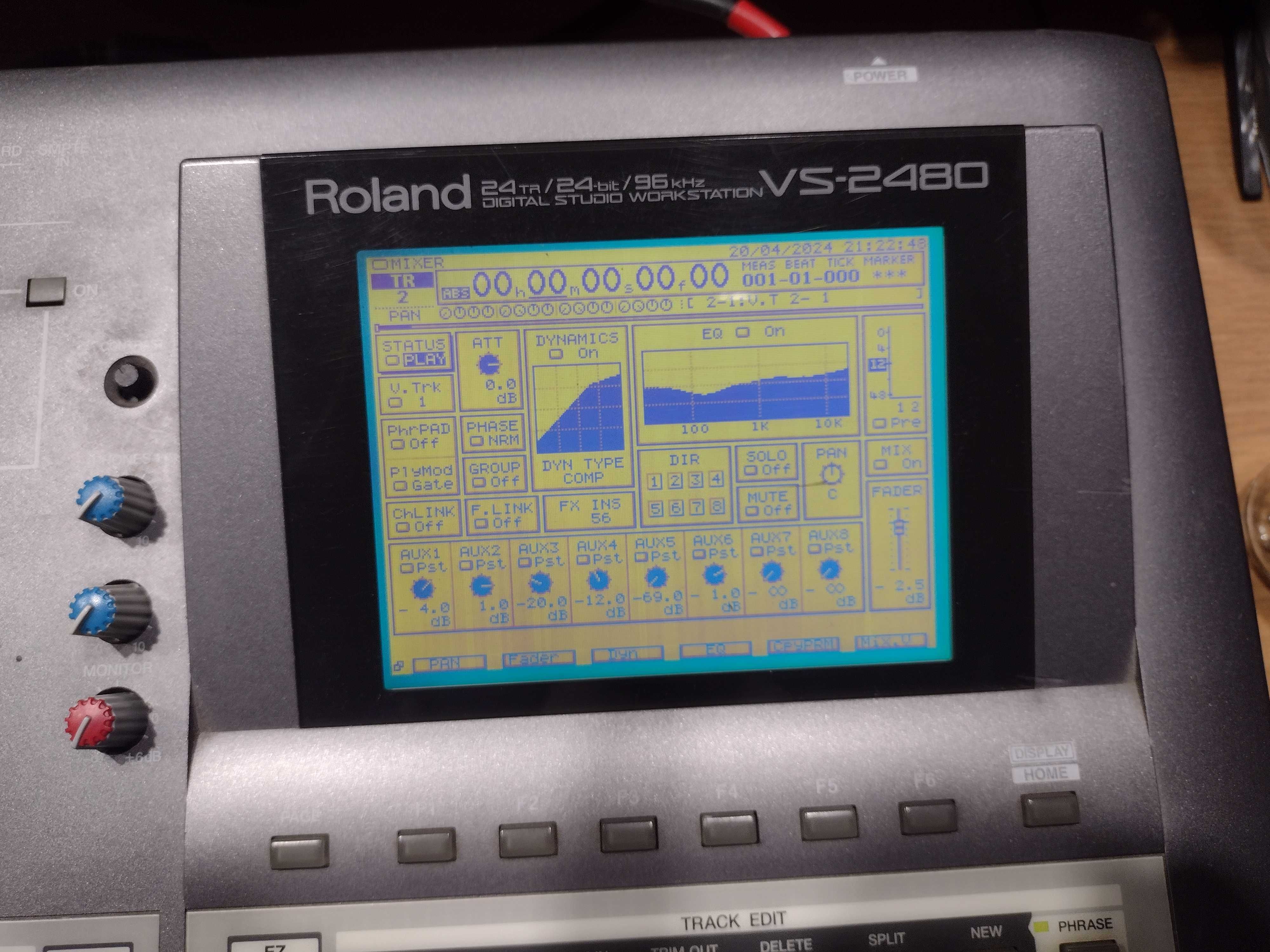 Roland VS 2480 mikser/rejestrator cyfrowy