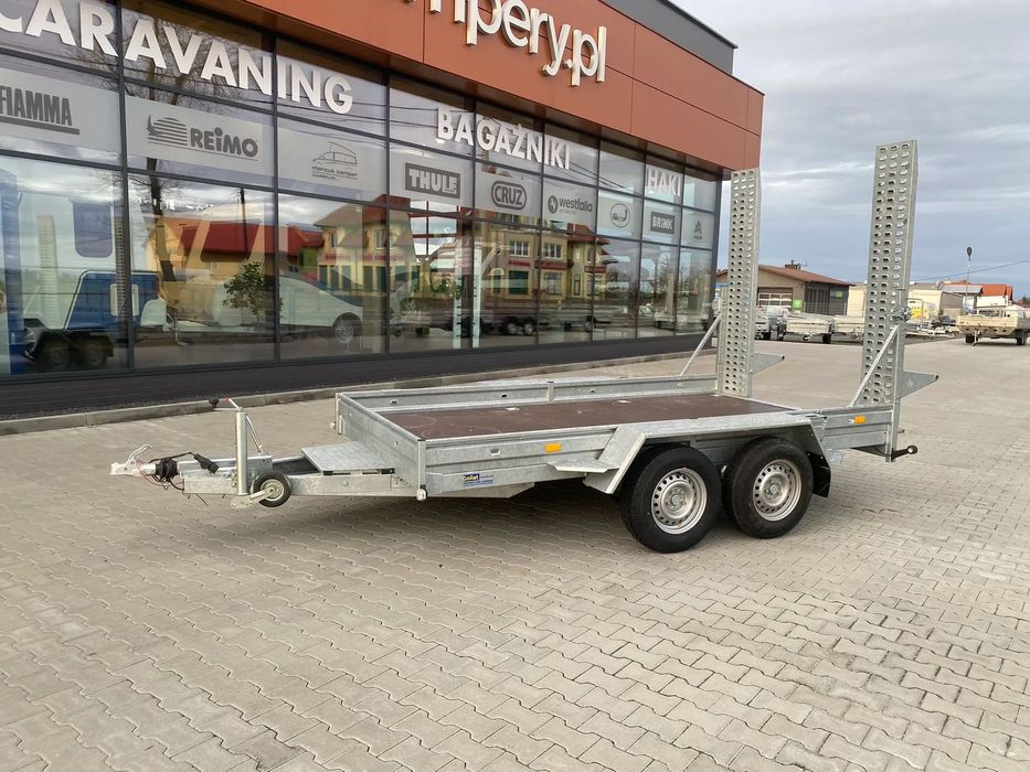 Niewiadów KOPARKA 3500kg pod minikoparki laweta przyczepa  Pod pojazdy budowlane 3500kg 3.5x1.8m