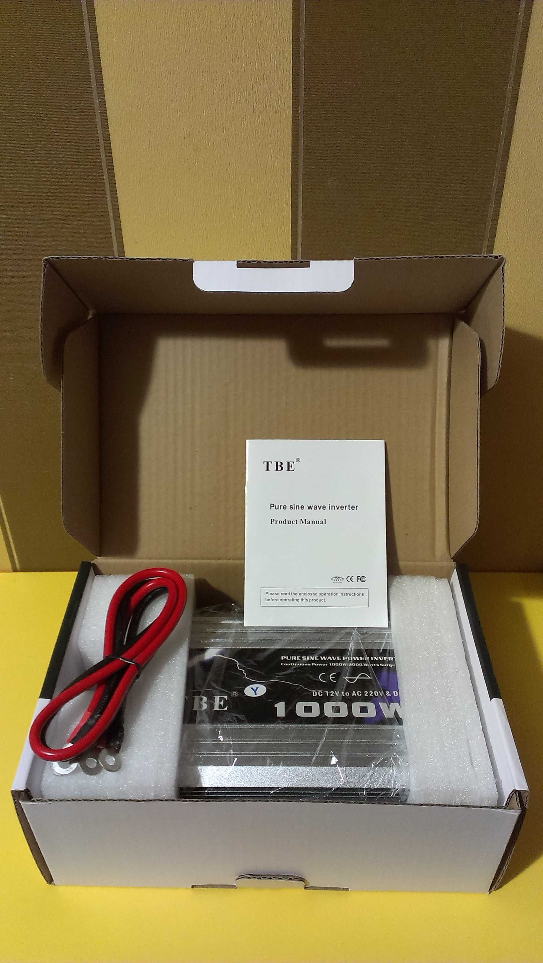 Преобразователь "TBE" T 12 P 1000-2 PURE SINE WAVE POWER INVERTER