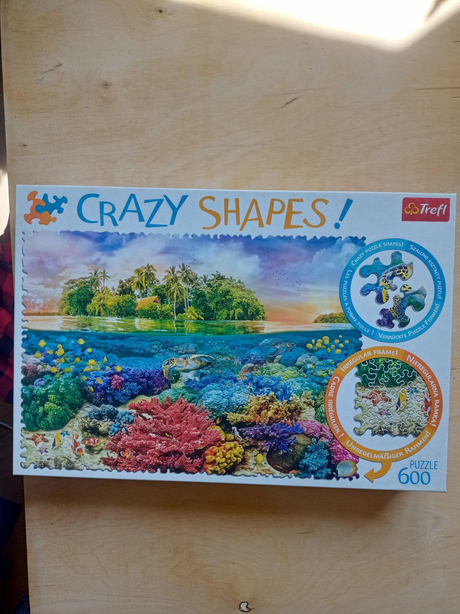 Puzzle crazy shapes trefl 600