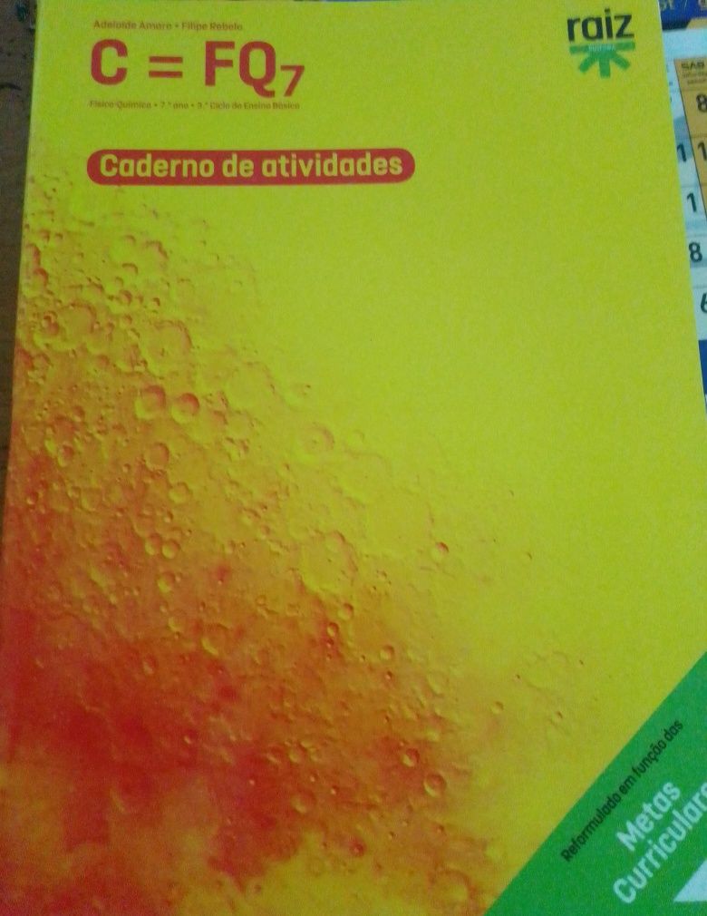 Caderno de atividades, C = FQ7