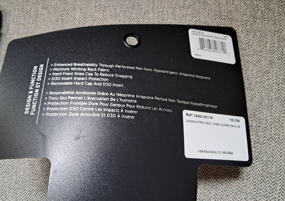 Protecções de joelhos