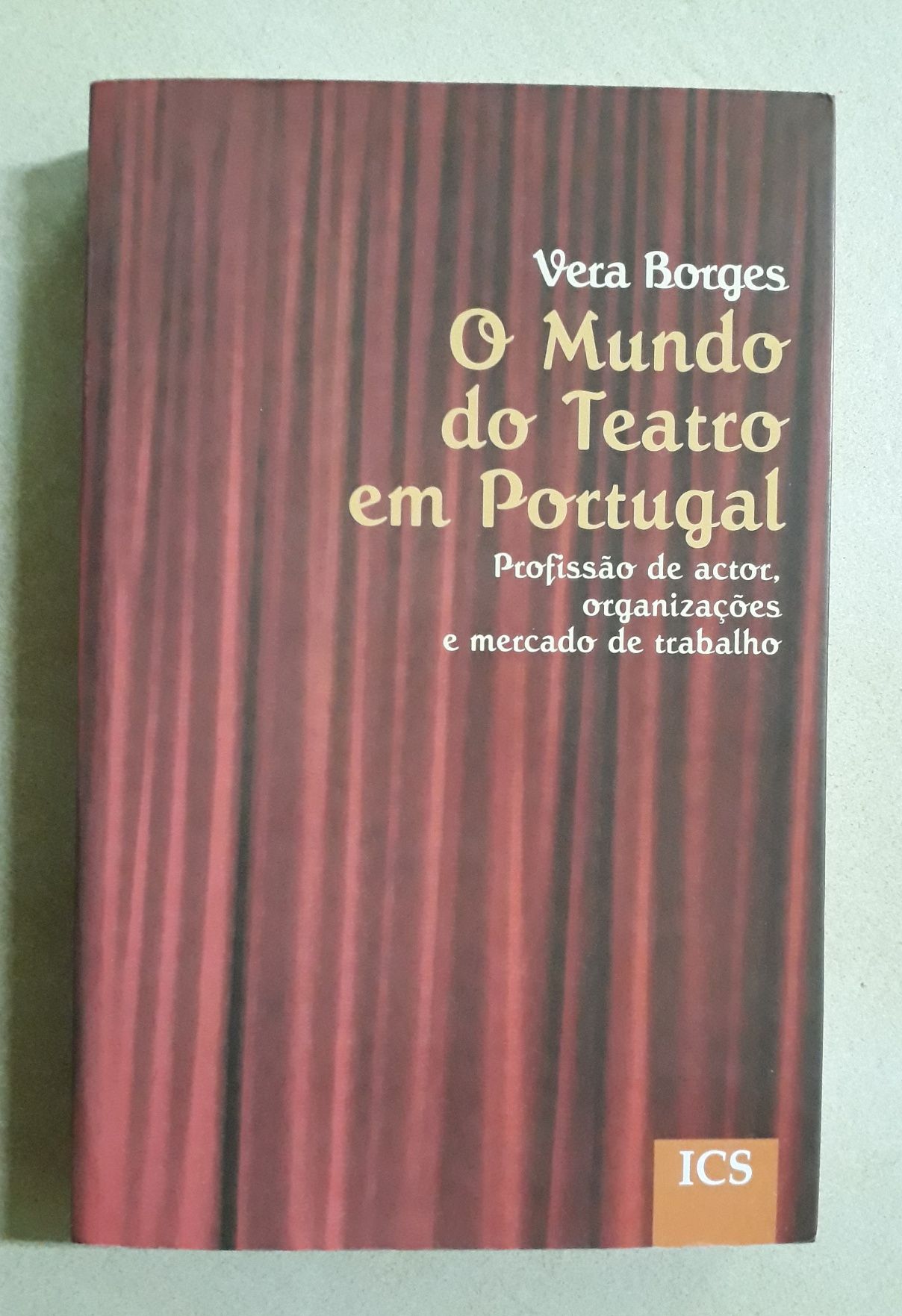 Livro "O Mundo do Teatro em Portugal", Vera Borges