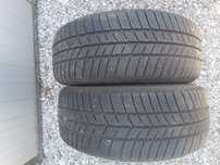 225/55R16 Dwie opony zimowe Barum