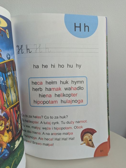 Książka dla dzieci elementarz czytamy bajki metoda sylabowa klasyka