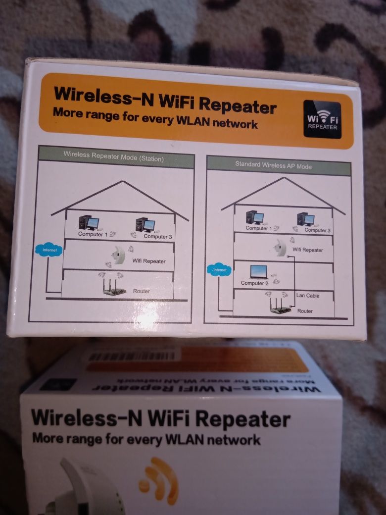 Mocny Wzmacniacz  Sygnału WIFI - Repeater- 300MBPS WIRELESS-N