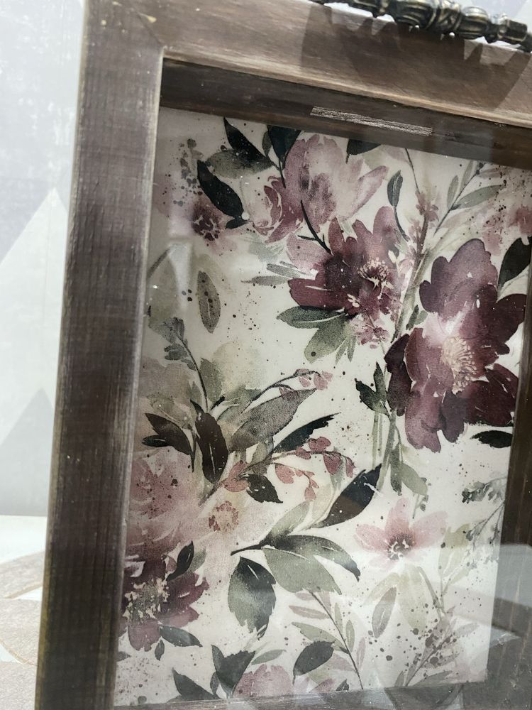 Skarbonka decoupage.