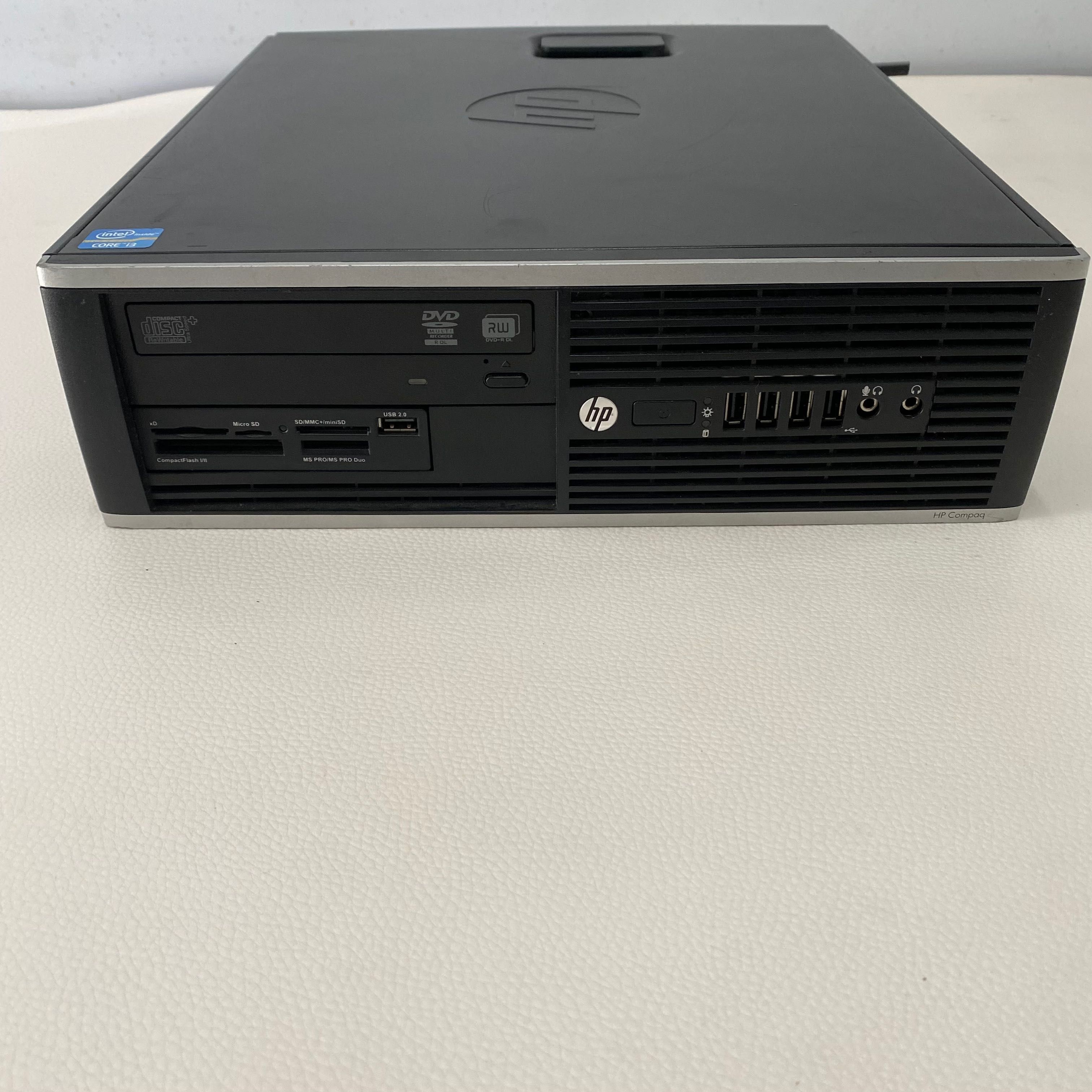 Computador torre HP 8/256gb SSD i3 Com WIFI Formato pequeno Slim