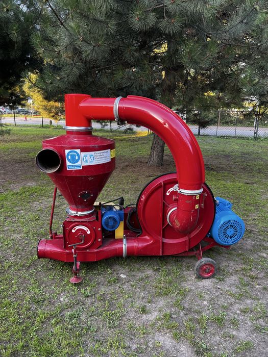 Dmuchawa SSĄCO TŁOCZĄCA do zboża POM Augustów 11kw odkurzacz przenośni