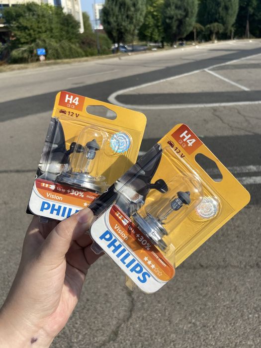 Żarówki PHILIPS VISION Samochodowe H4 12V
