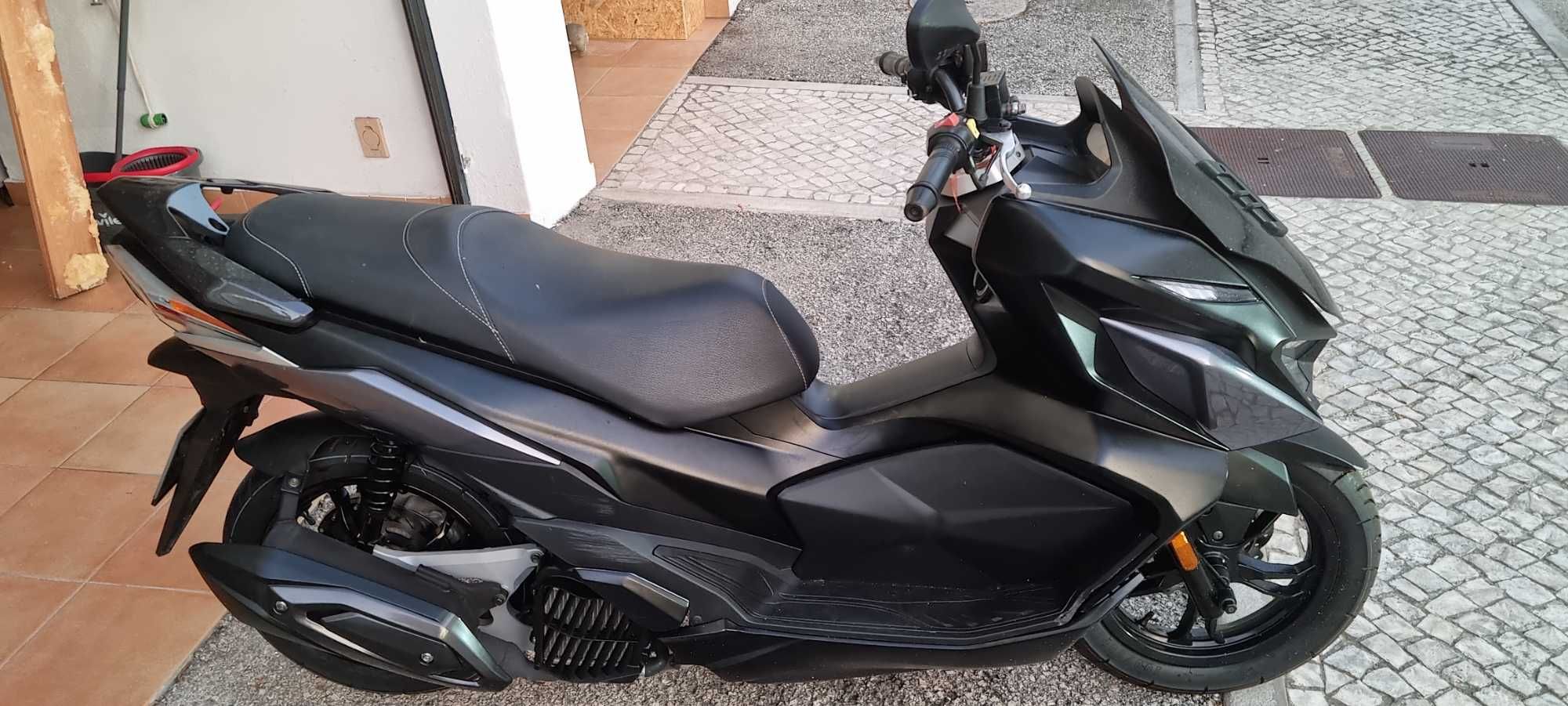 Mota 125 Sym Jet X preta