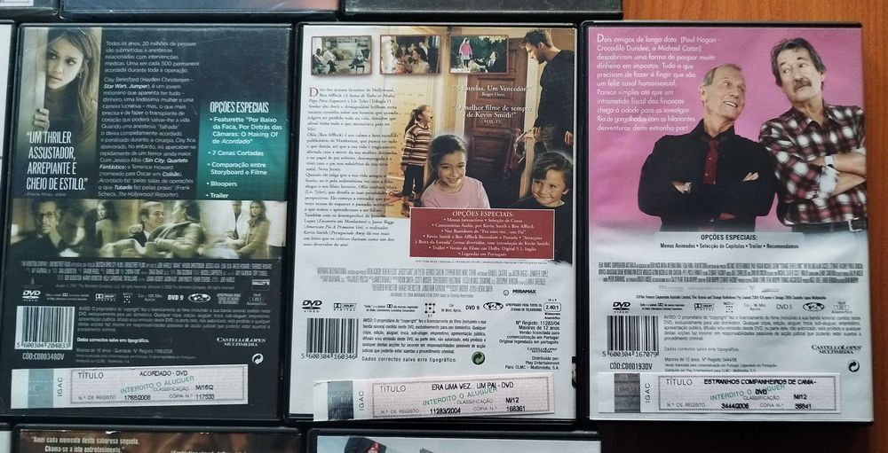 Lote de DVDs Conjunto 22
