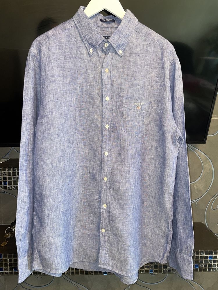 Рубашка Gant оригинал 100% лен