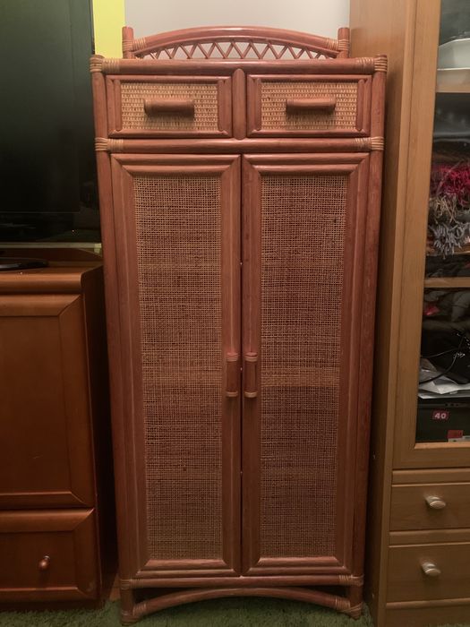 Szafka /komoda z ratanu