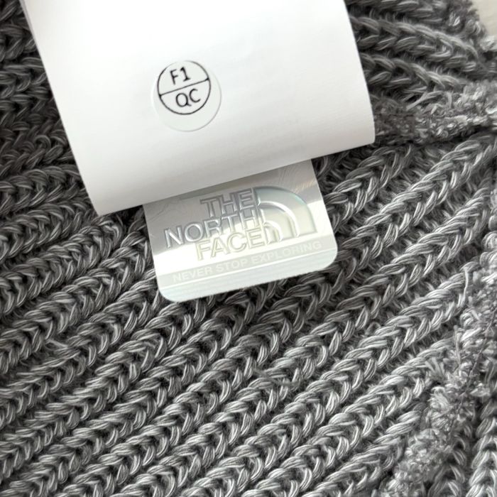 Czapka zimowa beanie the north face tnf fisherman złodziejka szara