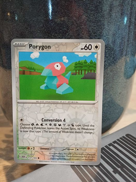 Carta Pokémon Porygon [Reverse Holo] #137