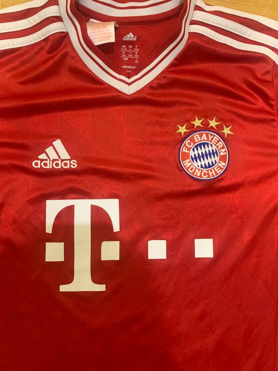 Вінтажна футболка Adidas Bayern Munich сезон 2013-2014