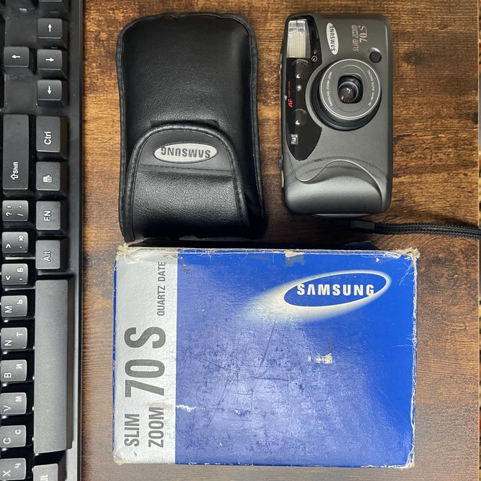 Плівкова камера, мильниця samsung slim zoom 70s