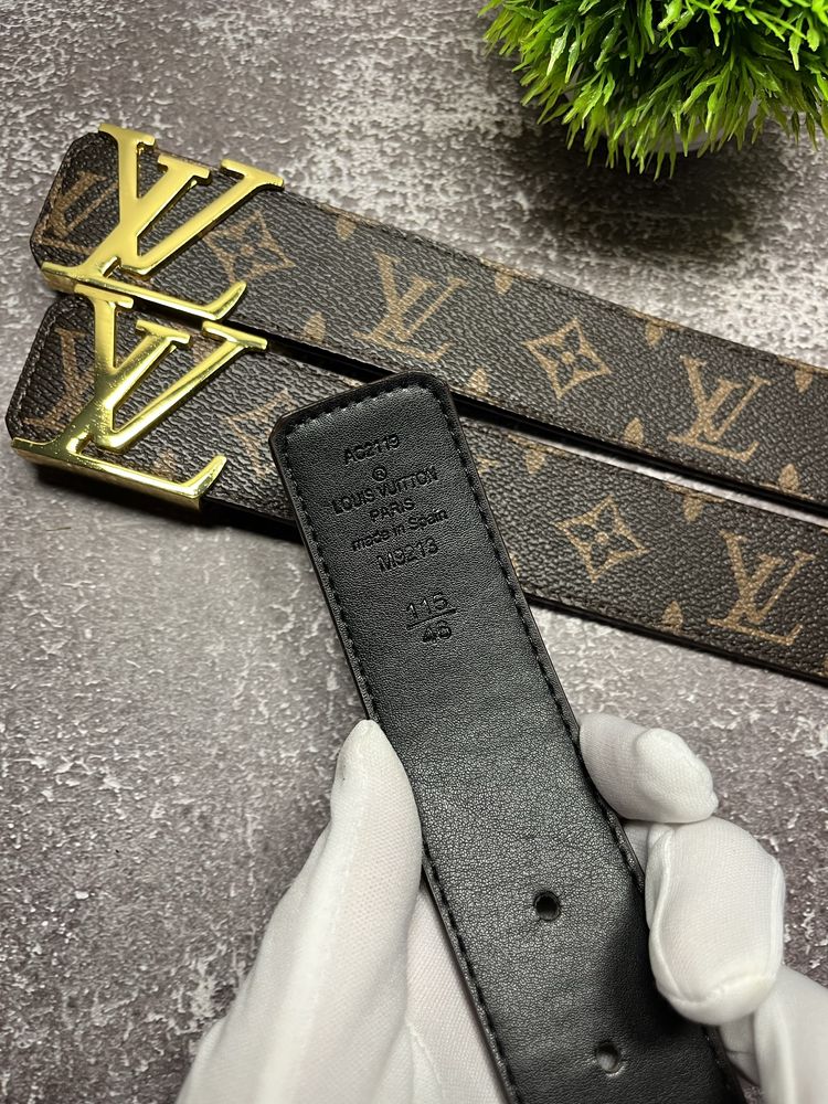 В НАЯВНОСТІ‼️ Ремінь Louis Vuitton Monogram, ремінь Луї вітон