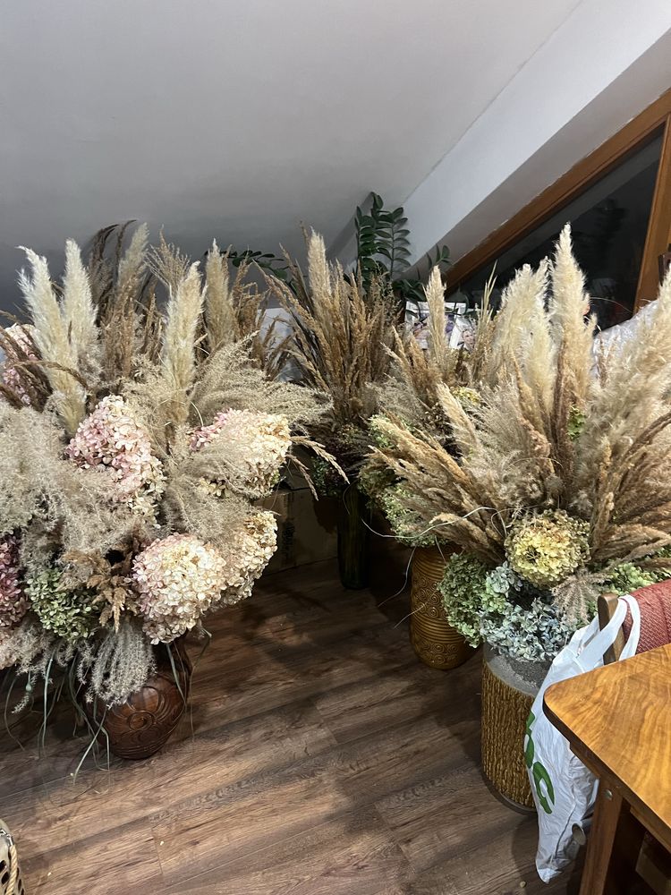 Komplet dekoracji weselnych w stylu boho