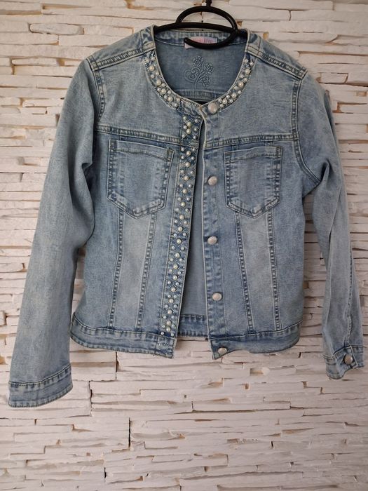 Kurtka jeansowa katana dla dziewczynki 152/158 cm