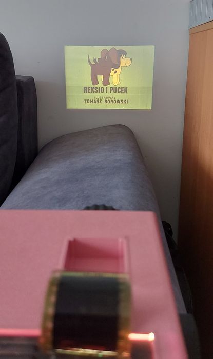 Rzutnik projektor Ania z zestawem bajek