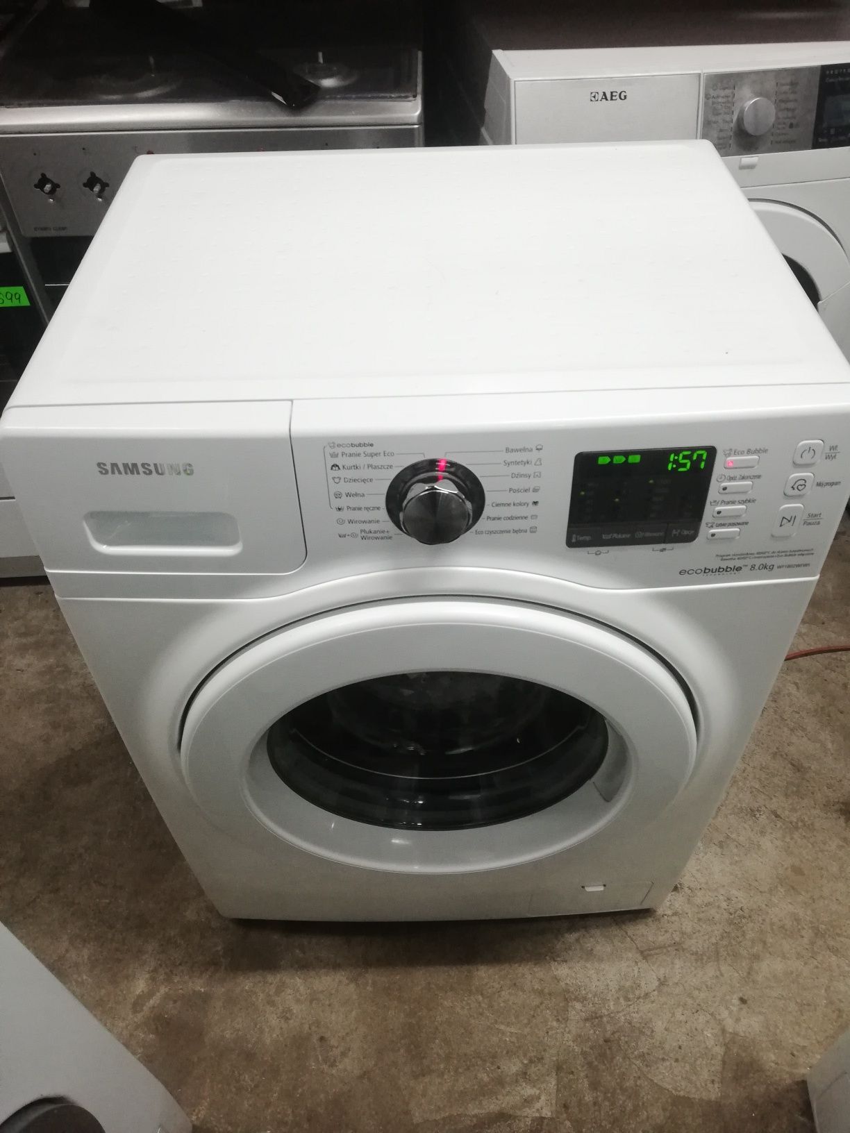 Pralka SAMSUNG 45cm 8kg 1200ob A++ |12msc |BD stan |Dowóz