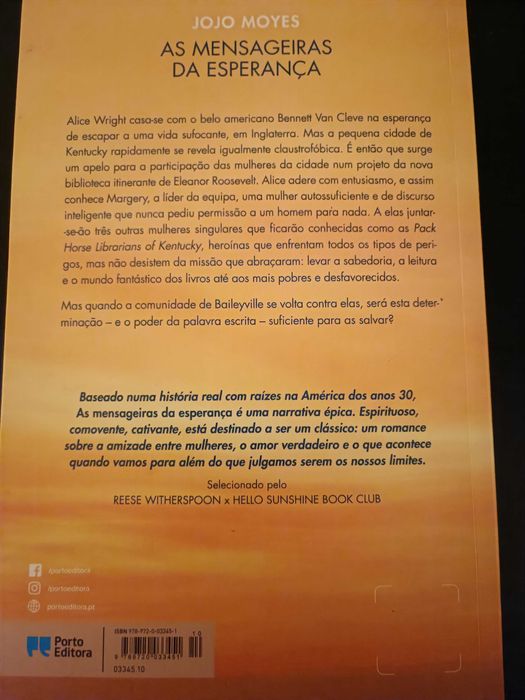Livro As mensageiras da esperança Novo