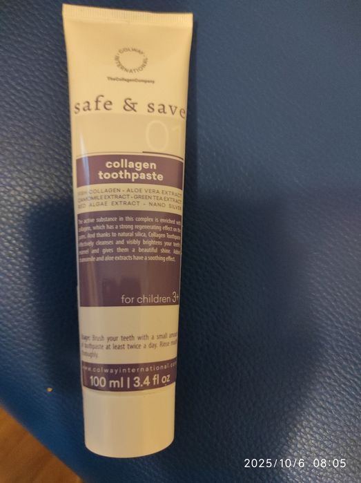 Pasta do zębów z kolagenem