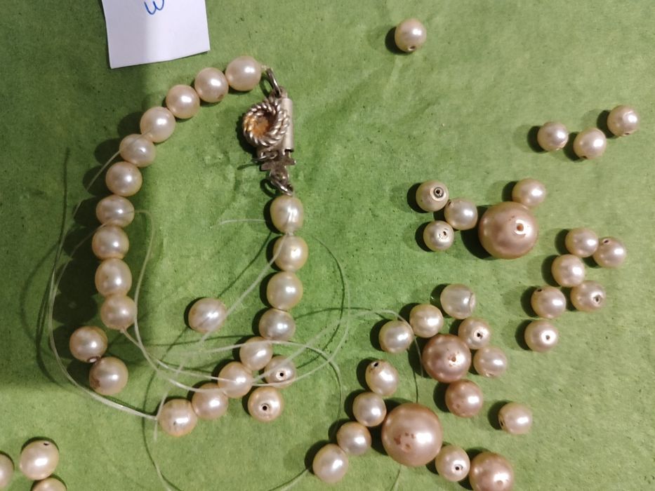 Colares pérolas vintage