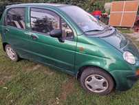 Matiz Daewoo zielony przebieg 62 tysiące