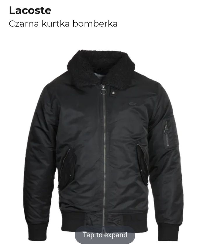 Kurtka LACOSTE XL / XXL NOWA 100% oryginał