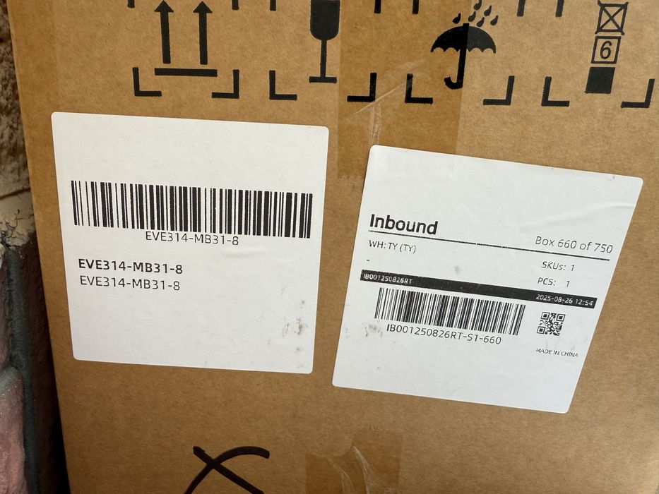 Комірки EVE 314 25 рік Lifepo4 акумулятори