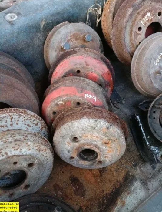 Задні барабани ford escort mk3, mk4, mk5, mk6, mk7 тормозні барабани
