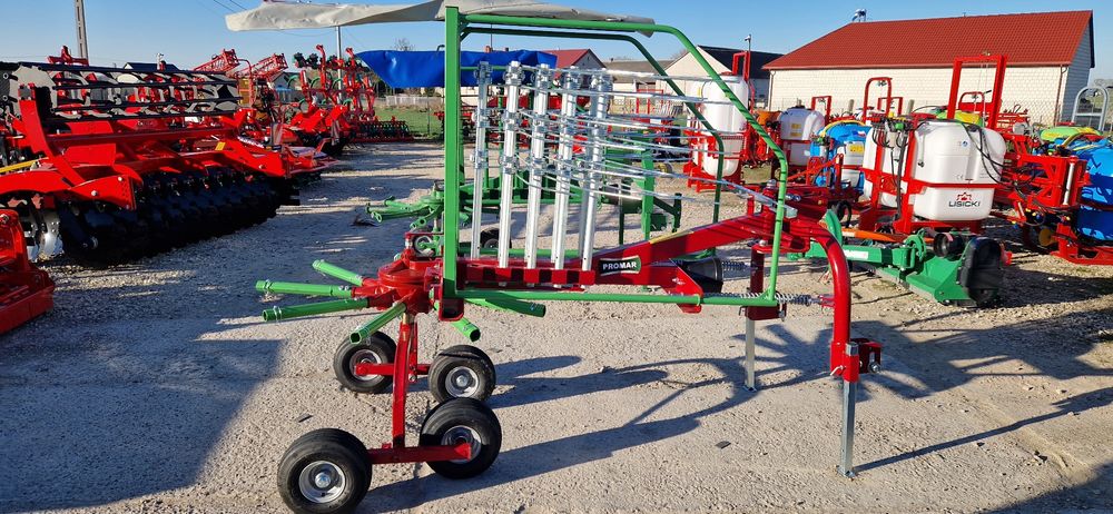 Zgrabiarka karuzelowa PROMAR Z 230/1  NOWA 3.5 M METAL-TECHNIK