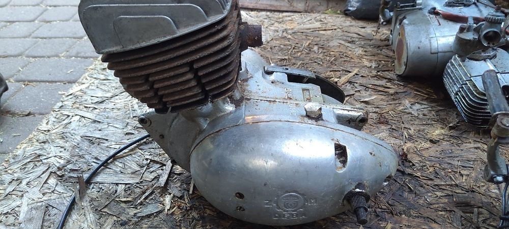 Silnik. WSK WFM M06, 125cm