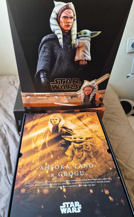 Figurka Hot Toys 1:6 Star Wars The Mandalorian Ahsoka Tano and Grogu