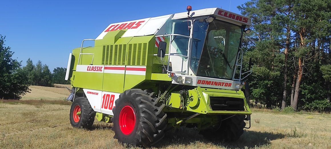 Kombajn Claas Dominator 108SL klima sieczkarnia