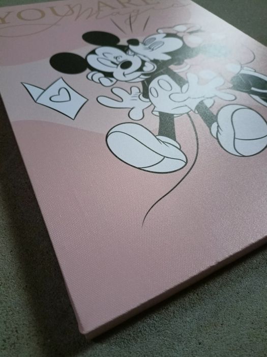 Obraz na płótnie Minnie Mouse i Mickey - Disney, rozm 30x40cm