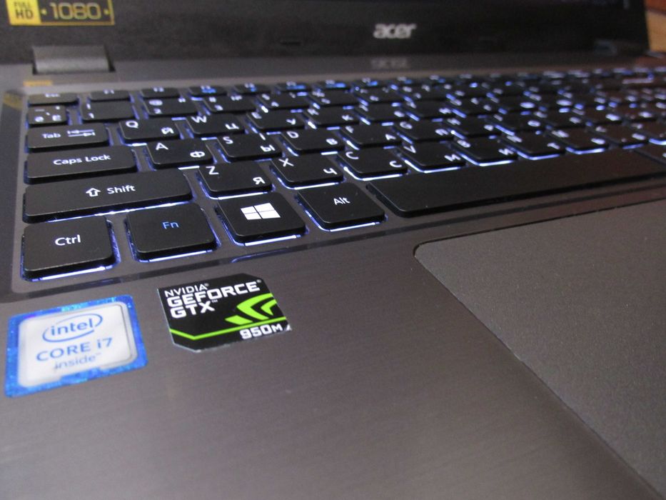 ІГРОВИЙ Новенький ТОП Ноутбук /+i7 8 ядр-3.7Ghz+Geforce GTX 4Gb+16Gb