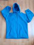 Bluza polarowa chabrowa