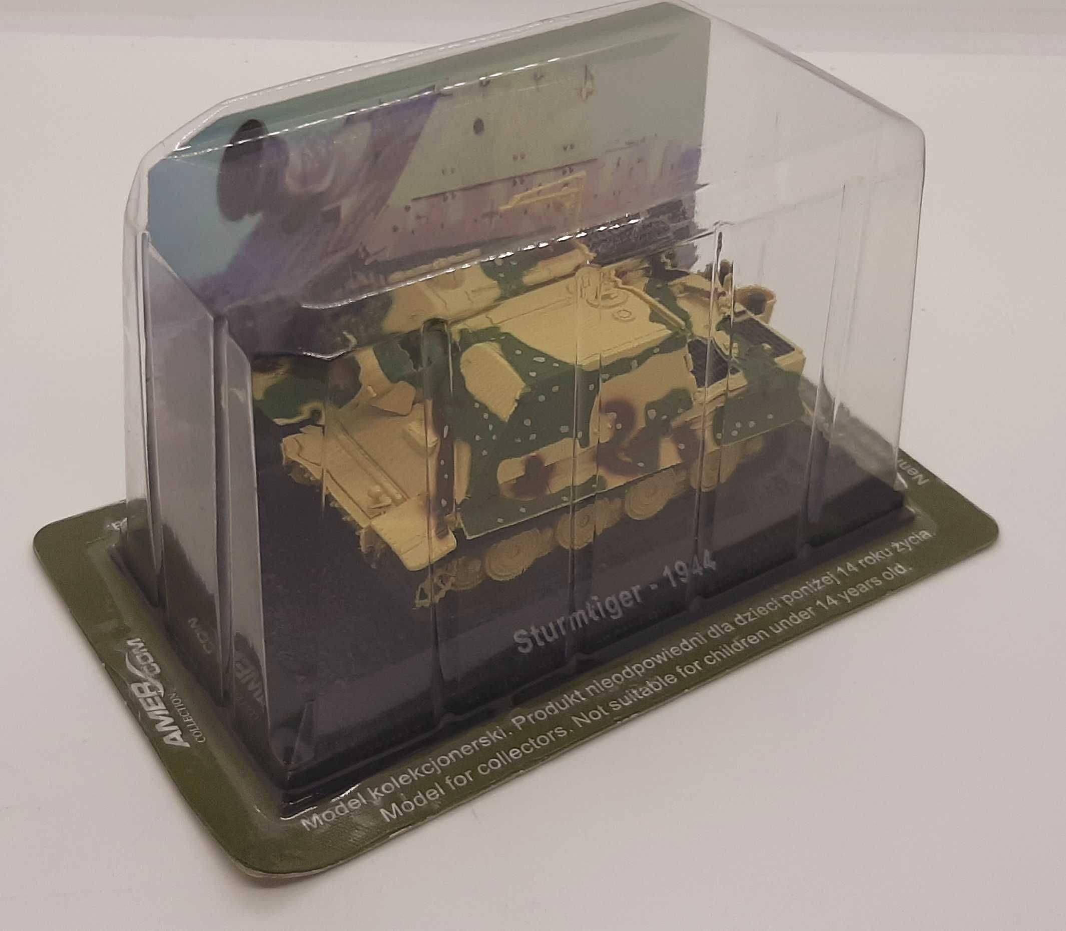 Pojazdy wojskowe model gotowy STURMTIGER - 1944 skala 1/72