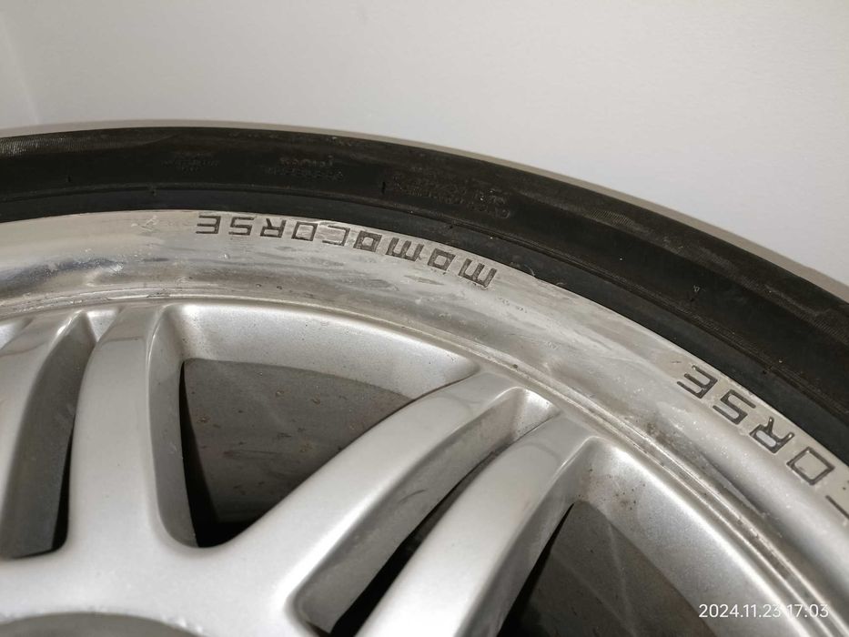 6x felgi 16" momo corse 5x112 + opony 4x zimowki, 4x letnie