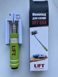 Селфі-монопод UFT SS8 Compact зі шнуром Green