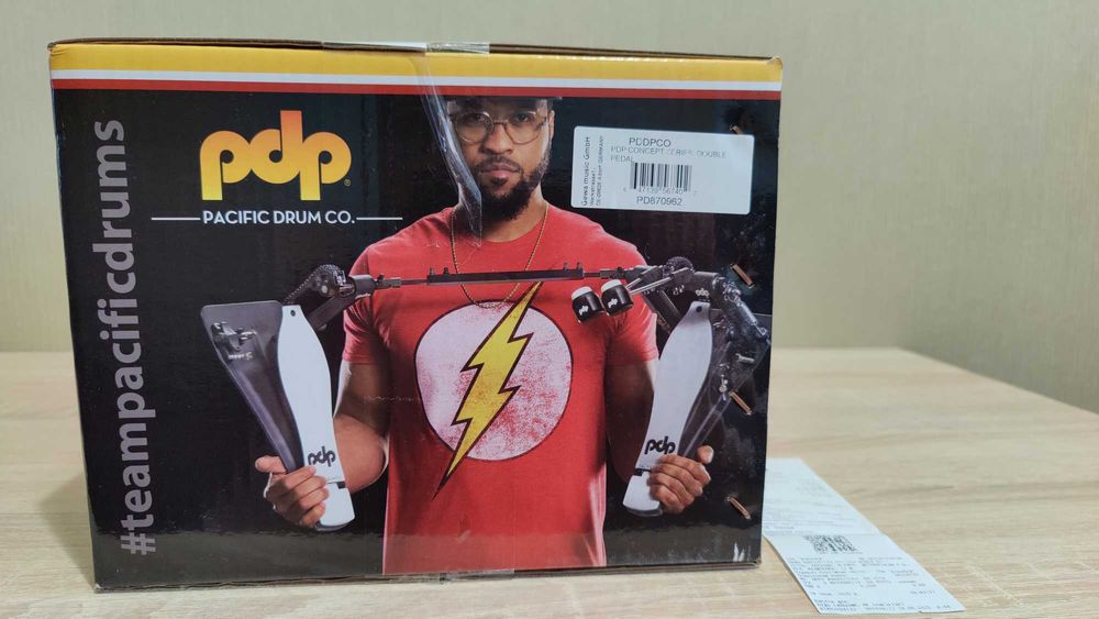 Срочно! Подвійна педаль для бас-барабана PDP Concept Series PDDPCO