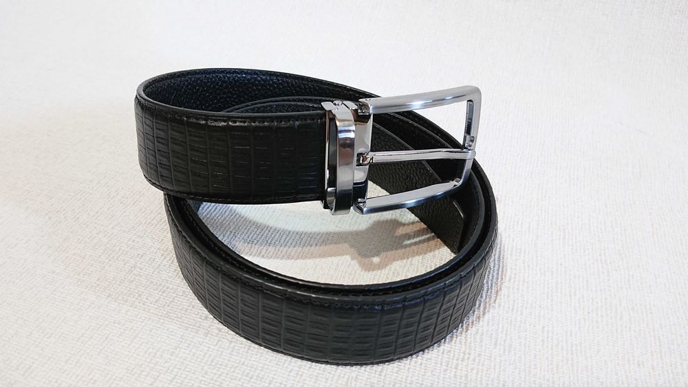 Мужской кожаный ремень Miratez кожа Чоловічий шкіряний ремінь шкіра