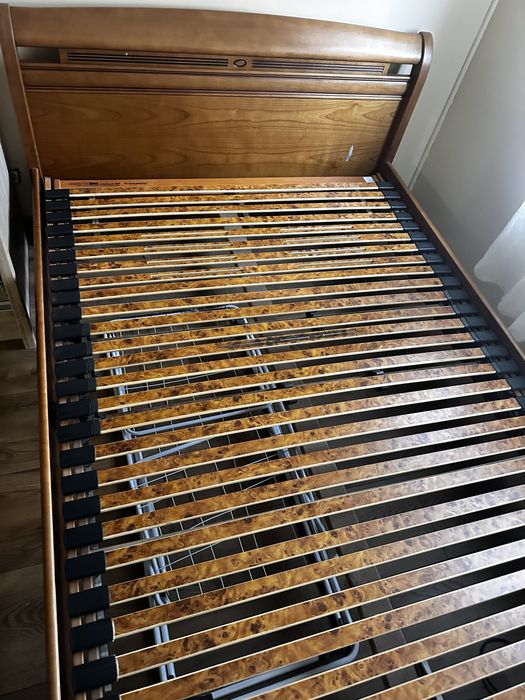 Łóżko 140/200 dębowe bez materaca